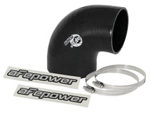 Load image into Gallery viewer, afe Magnum FORCE Intake Coupling Kit (3-1/2 IN to 3 IN ID x 90 Deg.) Black Elbow Reducing Coupler - Universal