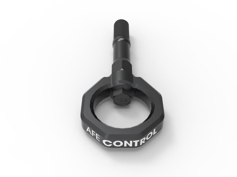 aFe CONTROL Rear Tow Hook Gray - Chevrolet Corvette (C8) 6.2L 2020-2025