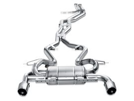 Akrapovic Titanium Evolution Line Cat Back w/ Titanium Tips - BMW 335i (E90) 2007-2012