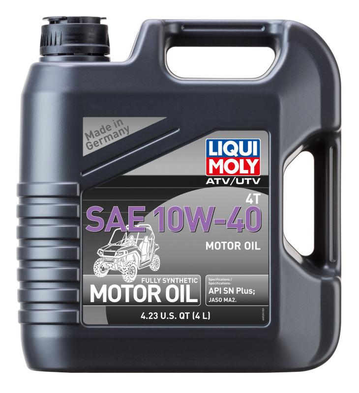 LIQUI MOLY 4L ATV 4T Motor Oil SAE 10W40