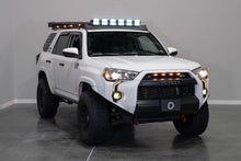 Load image into Gallery viewer, Diode Dynamics Prinsu/Sherpa Roof Racks- SS5 7-Pod CrossLink Mounting Kit Sport White Driving