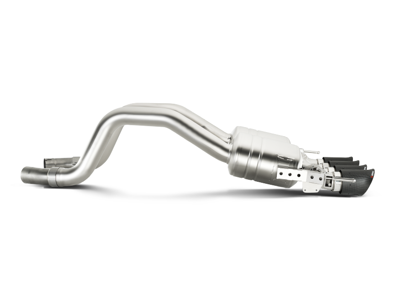 Akrapovic Titanium Slip-On Line Exhaust w/ Carbon Tips - Chevrolet Corvette Z06 (C7) 2015-2019