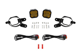 Diode Dynamics SS3 Yellow SAE Max Fog Light Kit - Lexus IS250C/IS350C 2010-2013