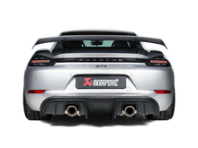 Load image into Gallery viewer, Akrapovic Tail Pipe Set (Titanium) - Porsche Cayman GT4 2020+