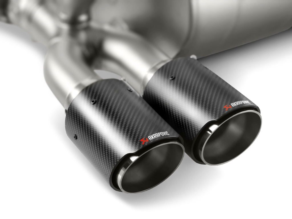 Akrapovic Titanium Slip-On Line w/ Carbon Tips - BMW M3 (F80) 2015-2018 / M4 (F82) 2015-2020