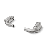 Akrapovic SS Link Pipe Set w/ Cats - Porsche 911 Turbo/Turbo S (991.2) 2017-2019