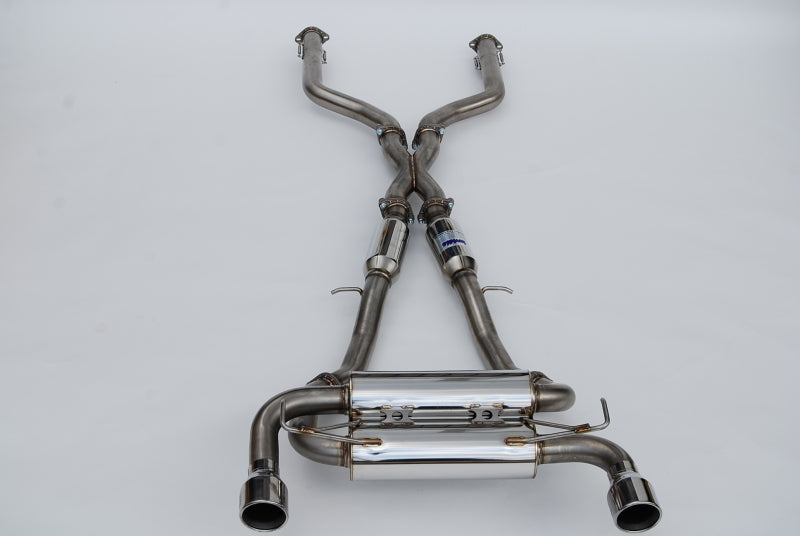 Invidia 2022+ Nissan Z 70mm Gemini Cat Back Exhaust - Rolled SS Tips