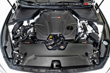 Load image into Gallery viewer, AMS Performance Infiniti 17+ Q60 / 16+ Q50 3.0TT Alpha Matte Carbon Rear Engine Bay Cover Set