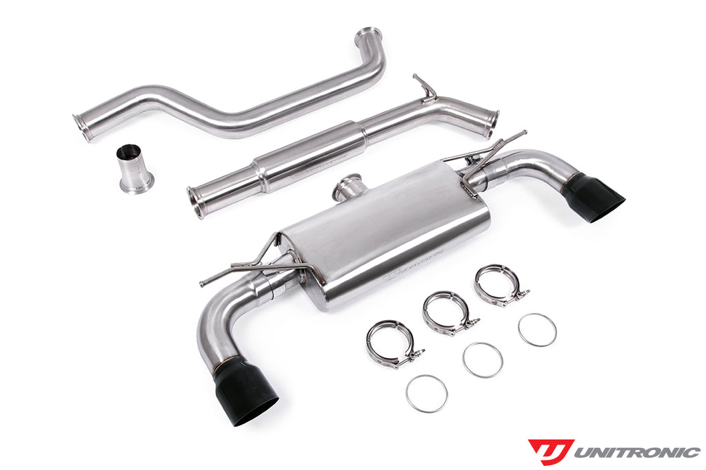 Unitronic Catback Exhaust System w/ Black Tips - Volkswagen GTI (MK7/MK7.5) 2015-2021