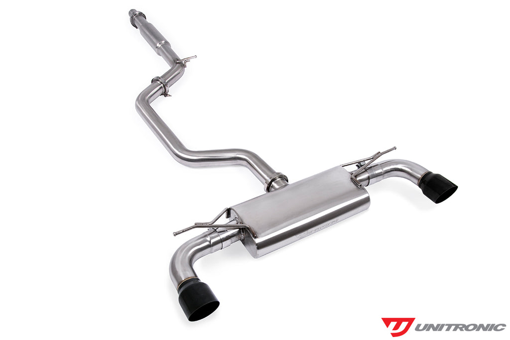 Unitronic Catback Exhaust System w/ Black Tips - Volkswagen GTI (MK7/MK7.5) 2015-2021
