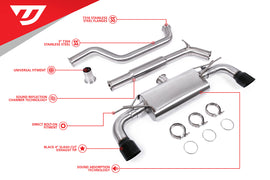 Unitronic Catback Exhaust System w/ Black Tips - Volkswagen GTI (MK7/MK7.5) 2015-2021