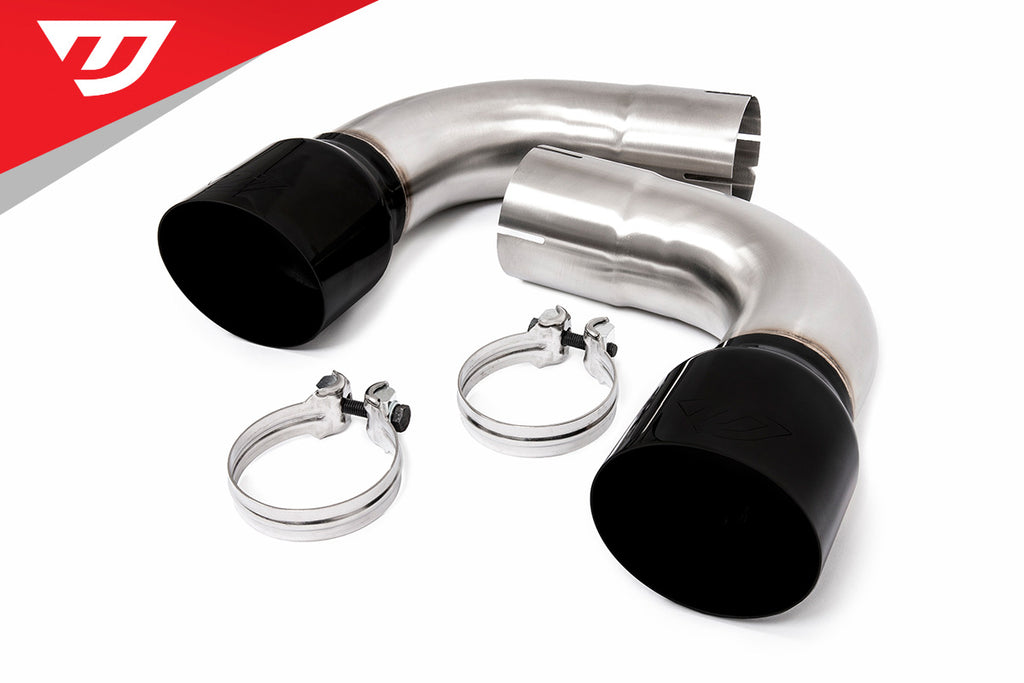 Unitronic Black Exhaust Tips - Volkswagen GTI (MK7/7.5) 2015-2021