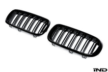 Load image into Gallery viewer, AutoTecknic Double Slat Front Grille Set - BMW X5/X6 (F1x) 2014-2018