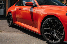 Load image into Gallery viewer, TREVORA Carbon Flat Side Skirt Set - BMW M2 (G87) 2023+