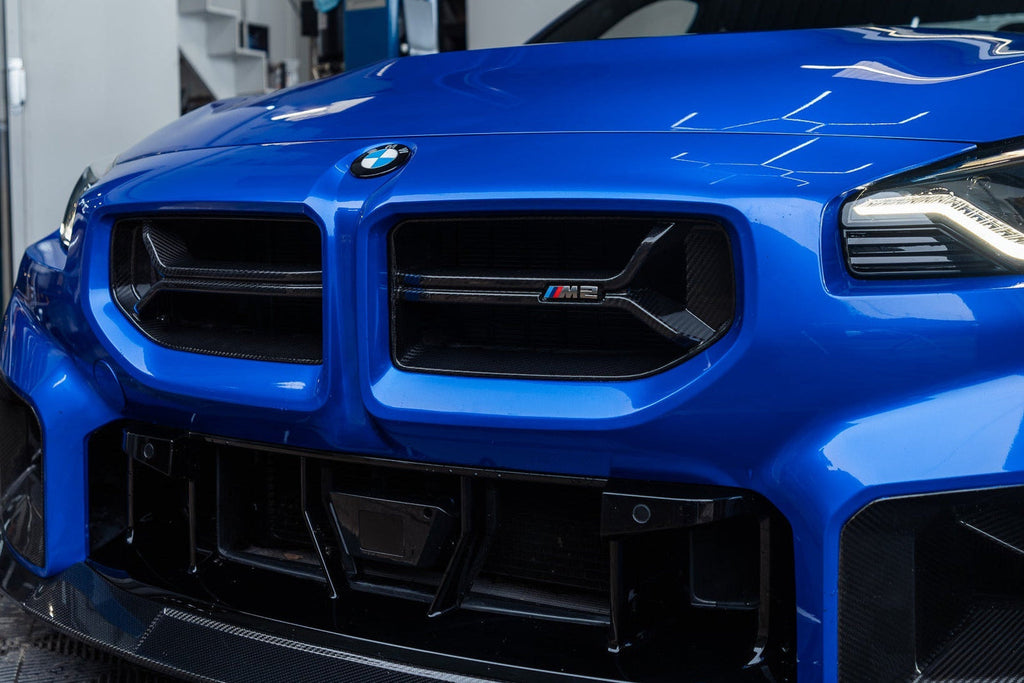 TREVORA Pre-Preg Carbon Fiber CSL Front Grilles - BMW M2 (G87) 2023+