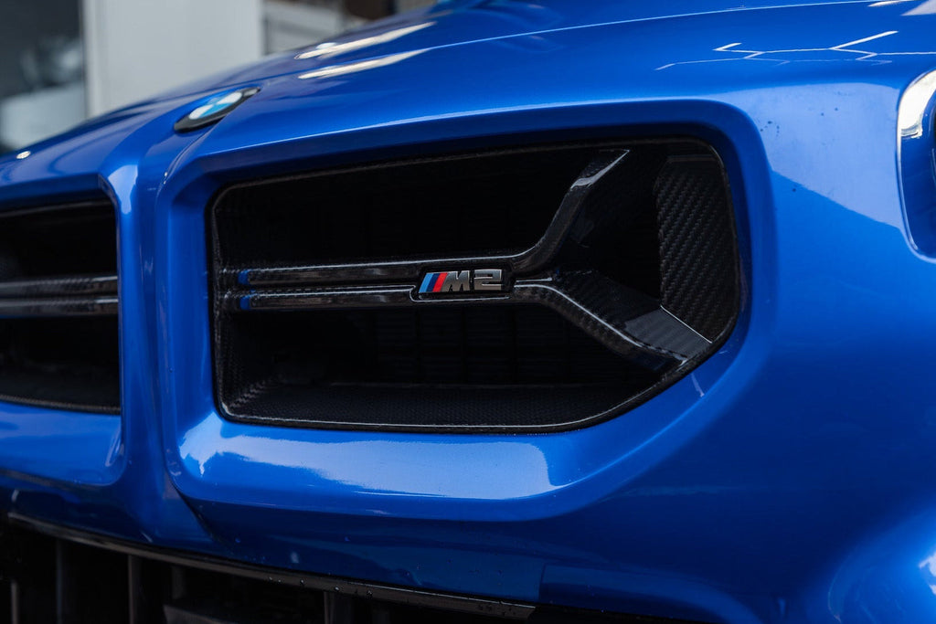 TREVORA Pre-Preg Carbon Fiber CSL Front Grilles - BMW M2 (G87) 2023+