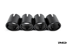 Load image into Gallery viewer, IND Matte Black Coated Exhaust Tip Set - BMW M5 (F90) 2018-2023