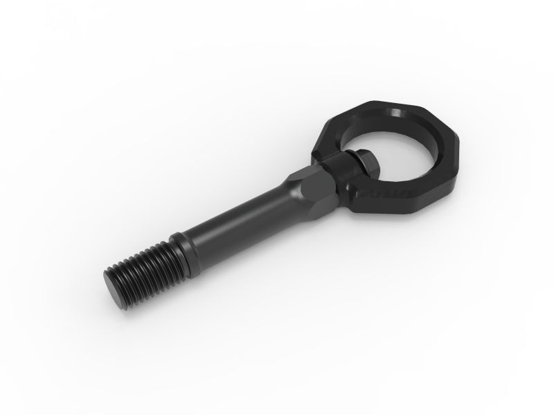 aFe CONTROL Front Tow Hook Black - Nissan 370z 2009-2020 / Z 2023-2025