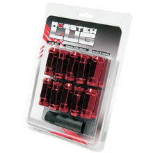 Load image into Gallery viewer, Wheel Mate Monster Open End Lug Nut Set of 20 - Red 14x1.50