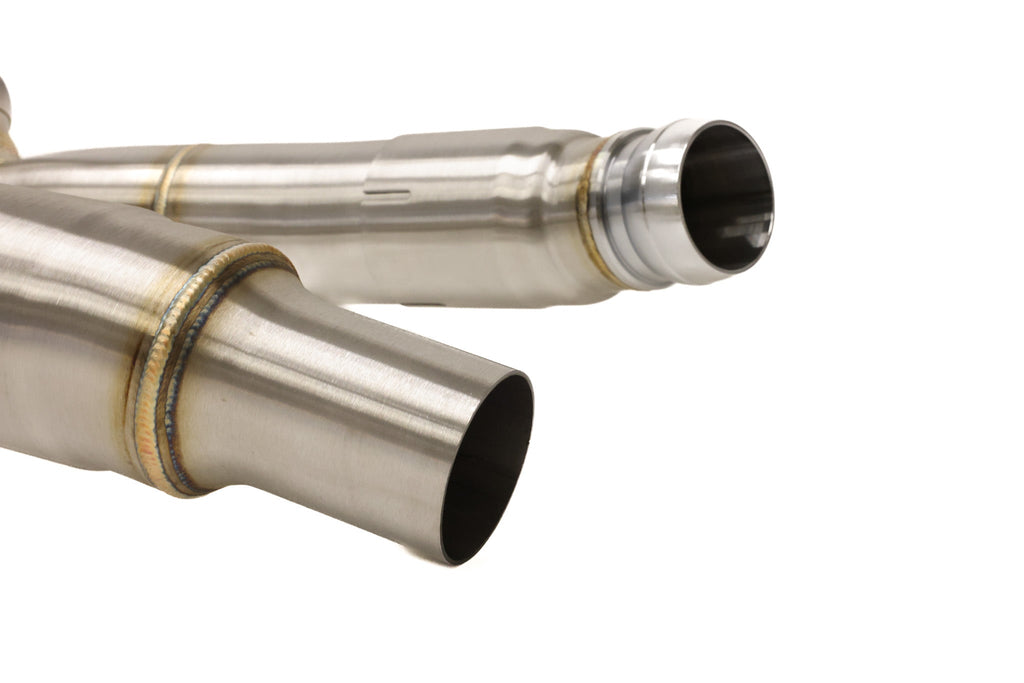 ARM Motorsports 3.5" Catted Downpipes - Mercedes AMG GT / GTC / GTS / GTR (C190) 2015-2023