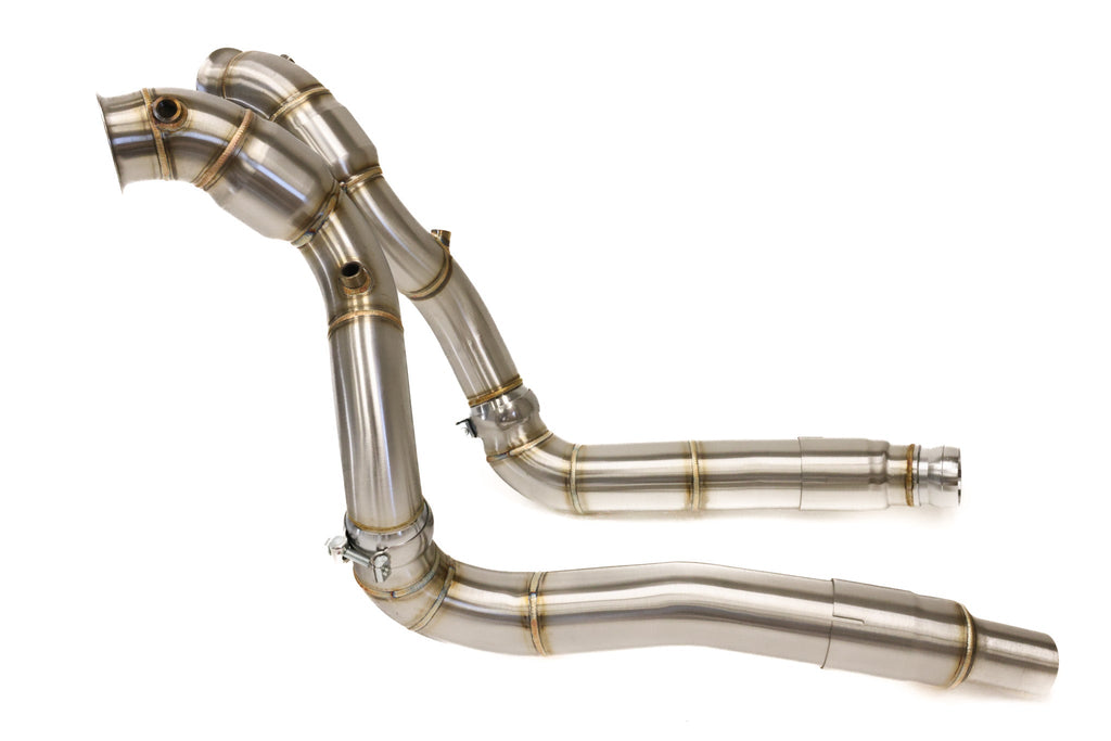 ARM Motorsports 3.5" Catted Downpipes - Mercedes AMG GT / GTC / GTS / GTR (C190) 2015-2023