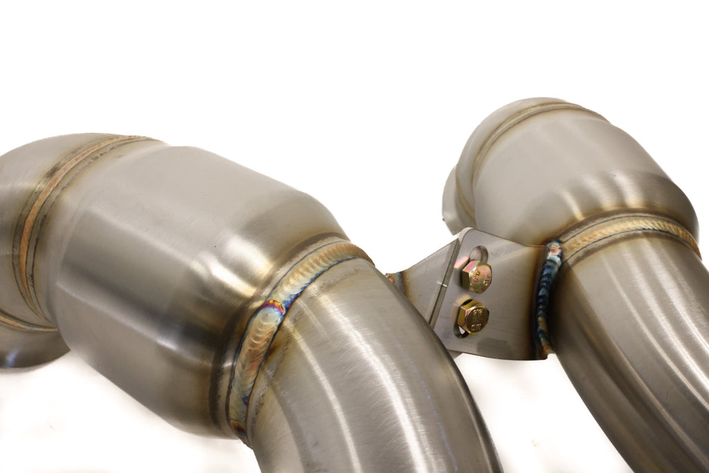 ARM Motorsports 3.5" Catted Downpipes - Mercedes AMG GT / GTC / GTS / GTR (C190) 2015-2023