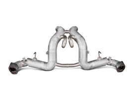 Akrapovic Titanium Slip-On Line Exhaust w/ Carbon Tips - McLaren 570S / 570S Spider / 570GT 2016-2020