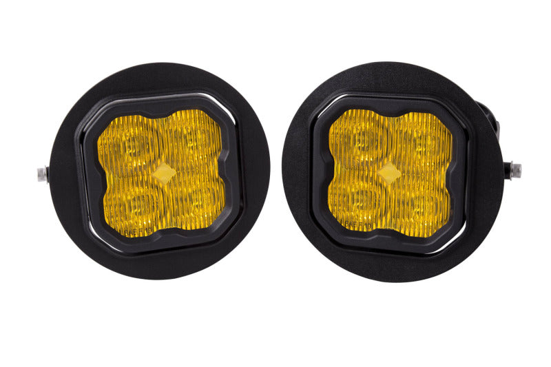 Diode Dynamics SS3 Yellow SAE Sport Type FT Fog Light Kit - Multiple Fitments