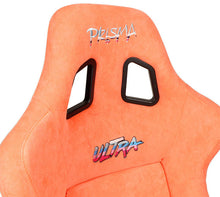 Load image into Gallery viewer, NRG FRP Bucket Seat ULTRA Edition W/ Grey Pearlized Back / Peach Microfiber Material - Large