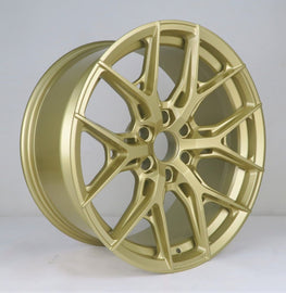 Vossen HF6-4 Hybrid Forged Deep Satin Gold Wheel - 6x135 20x9.5 +15