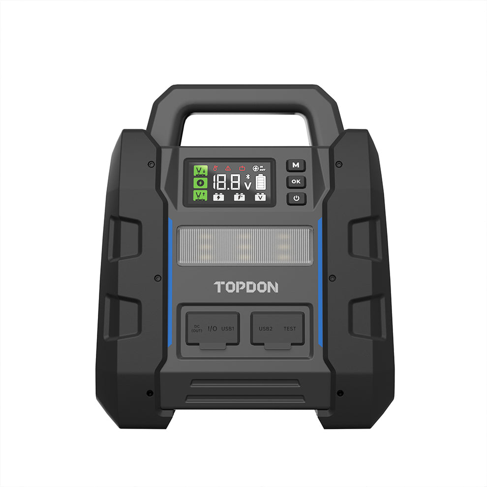 TOPDON V4500Plus 2-in-1 4500 Peak Amp Jump Starter & Battery / System Tester