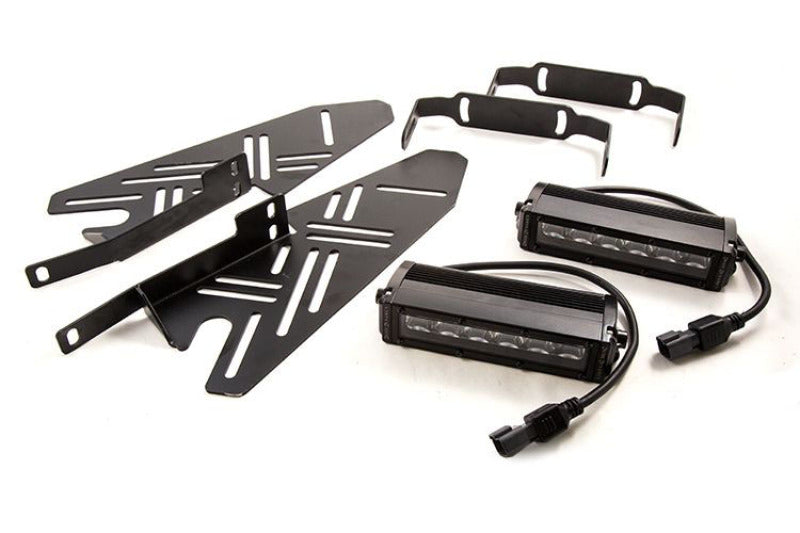Diode Dynamics SS6 SAE/DOT White Fog/Wide LED Lightbar Kit - Ford Raptor 2017-2020
