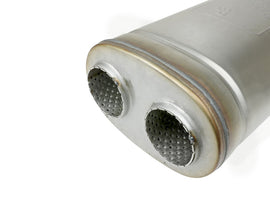 aFe MACH Force-Xp 409 Stainless Steel Oval Body Muffler - Universal