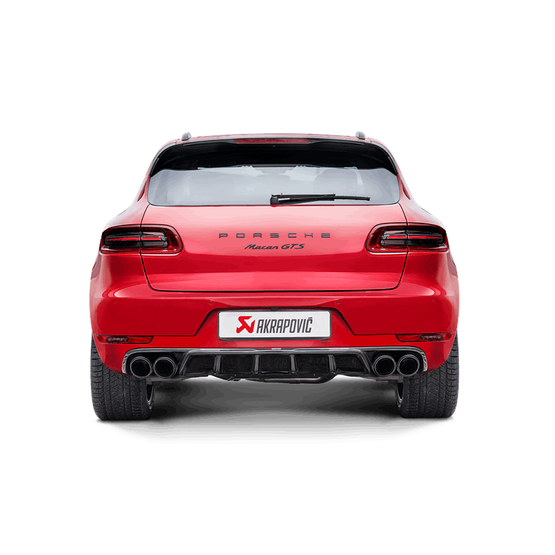 Akrapovic Titanium Evolution Line Cat Back Exhaust w/ Titanium Tips - Porsche Macan S/GTS/Turbo (95B) 2015-2018