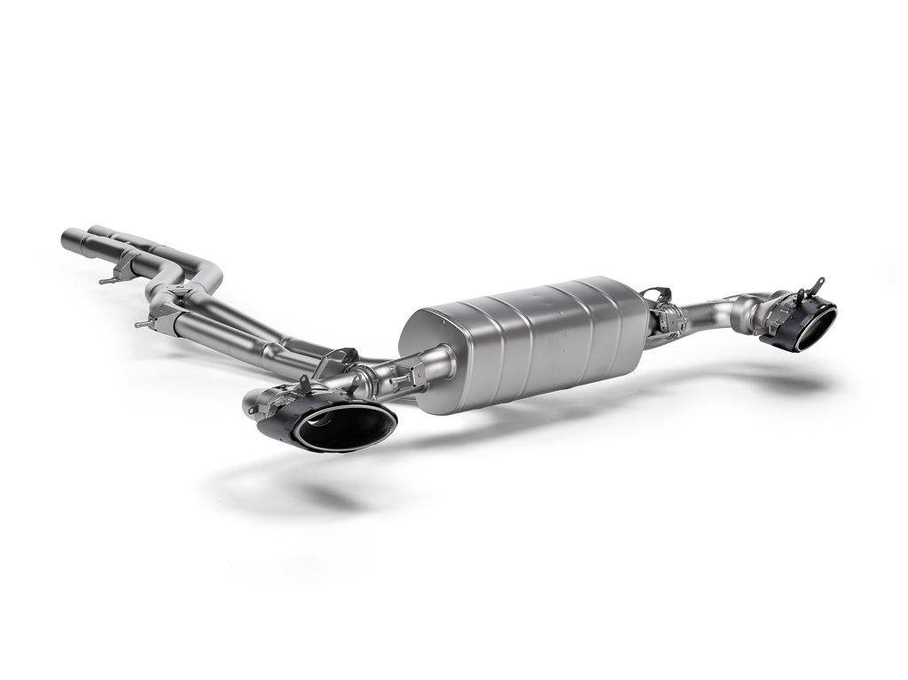 Akrapovic Evolution Race Line Titanium Link Pipe Set - Audi RS Q8 2025+