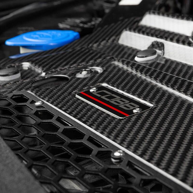 Cobb Redline Carbon Fiber Radiator Shroud - Ford F-150 Ecoboost 3.5/2.7 Raptor/Tremor/Limited 2021-2023