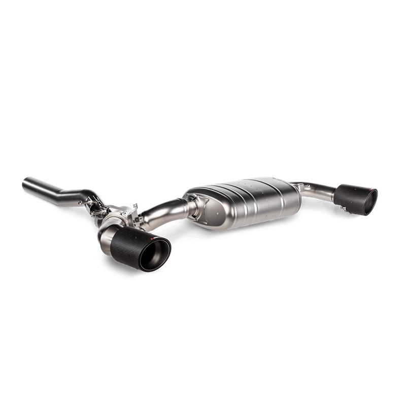 Akrapovic Titanium Slip-On Line Exhaust w/ Carbon Tips - BMW X2 M35i (F39) 2021-2023 / Mini Clubman JCW All4 (F54) 2020-2024