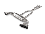 Akrapovic Titanium Evolution Line Cat Back Exhaust w/ Carbon Tips - Mercedes GLS63 AMG (X167) 2021-2024