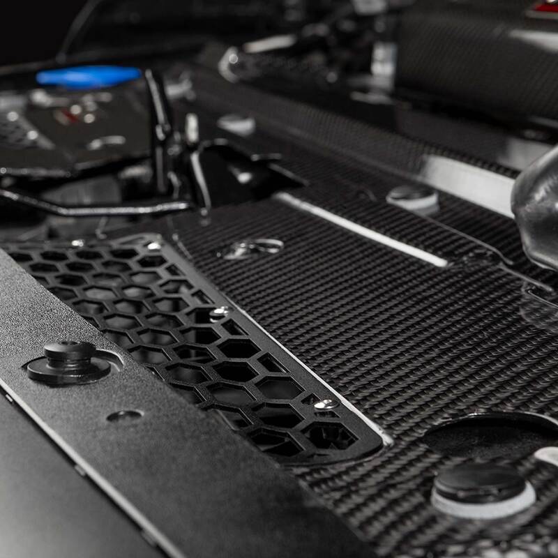 Cobb Redline Carbon Fiber Radiator Shroud - Ford F-150 Ecoboost 3.5/2.7 Raptor/Tremor/Limited 2021-2023