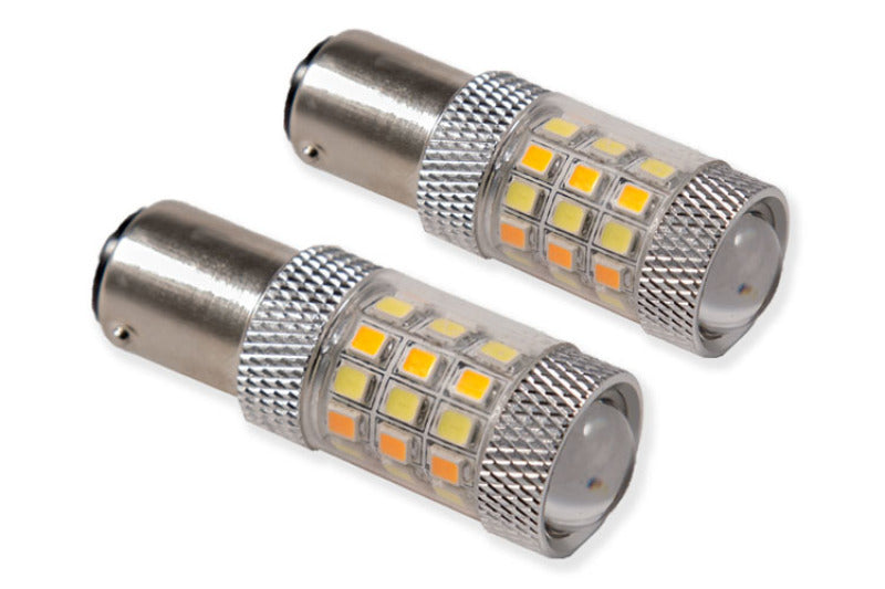 Diode Dynamics 1157 HP24 Switchback Dual-Color Turn Signal LED Bulbs - Multiple Fitments