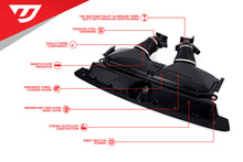 Load image into Gallery viewer, Unitronic Gloss Carbon Fiber Intake &amp; Turbo Inlets - Audi RS6 / RS7 (C8) 2021+