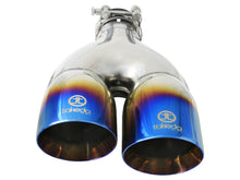 Load image into Gallery viewer, aFe Takeda 2-1/2&quot; 304 Stainless Steel Blue Flame Left Exhaust Tip - Universal