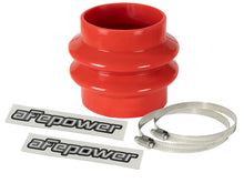 Load image into Gallery viewer, afe Magnum FORCE Intake Coupling Kit (3-1/8 IN ID to 3 IN x 3-1/2 IN L) Red Straight Bellow Coupler - Universal