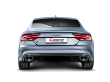 Load image into Gallery viewer, Akrapovic Titanium Evolution Line Cat Back w/ Carbon Tips - Audi RS7 Sportback (C7) 2014-2018