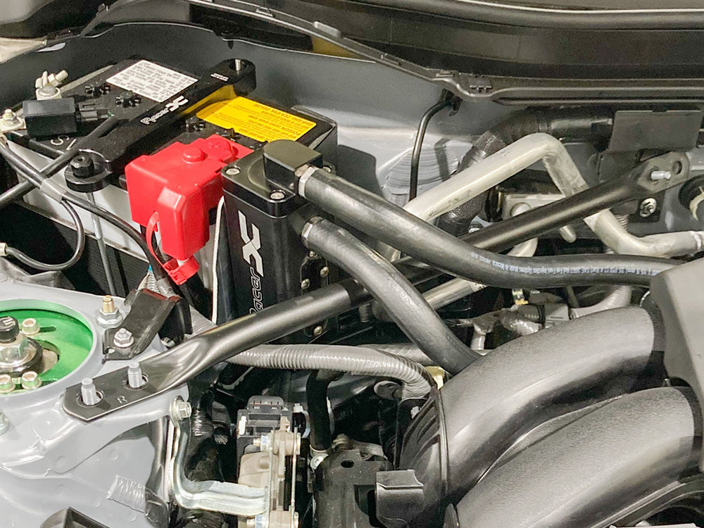 Racer X Fabrication Oil Catch Can - Subaru BRZ / Toyota GR86 2022-2026