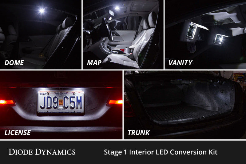 Diode Dynamics Stage 2 Interior LED Conversion Kit - Subaru Ascent 2019-2022