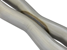 Load image into Gallery viewer, aFe Twisted Steel X-Pipe 3 IN 304 Stainless Steel w/ Cat - Chevrolet Corvette (C7) &amp; Z06 6.2L 2014-2019