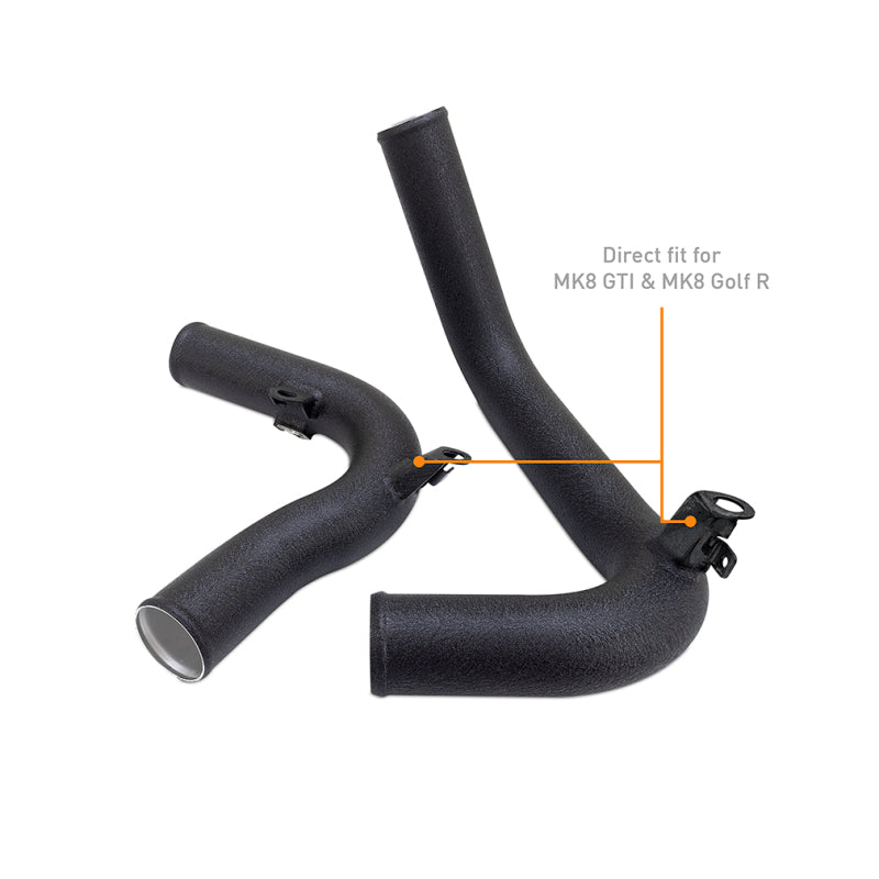 Mishimoto Performance Intercooler Kit w/ Wrinkle Black Piping - Volkswagen Golf GTI Mk8 2022+ (+Audi Fitments)