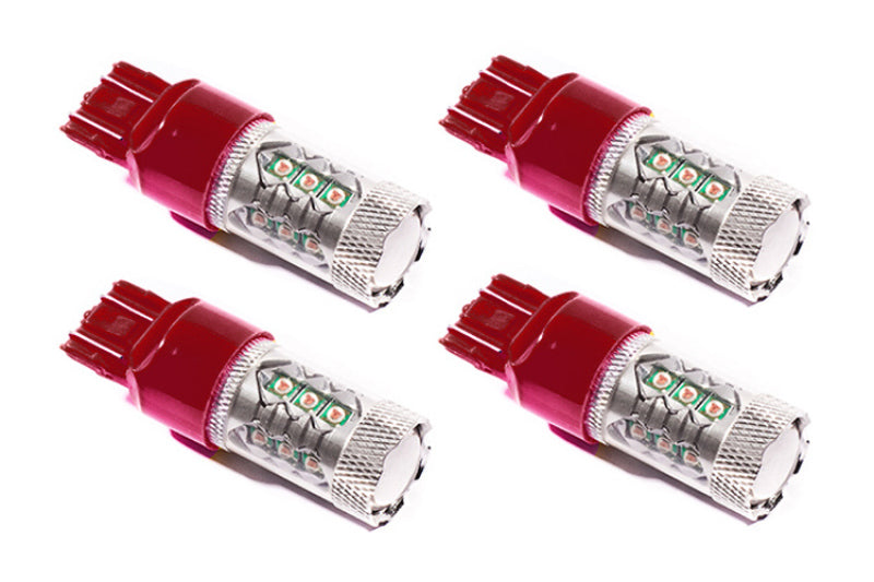 Diode Dynamics 7440/7443 XP80 Tail Light LED Bulbs [Red; Set of 4] - Universal