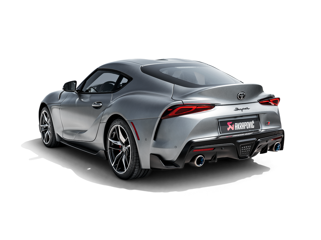 Akrapovic Titanium Slip-On Line Exhaust - Toyota Supra (A90) 2020+